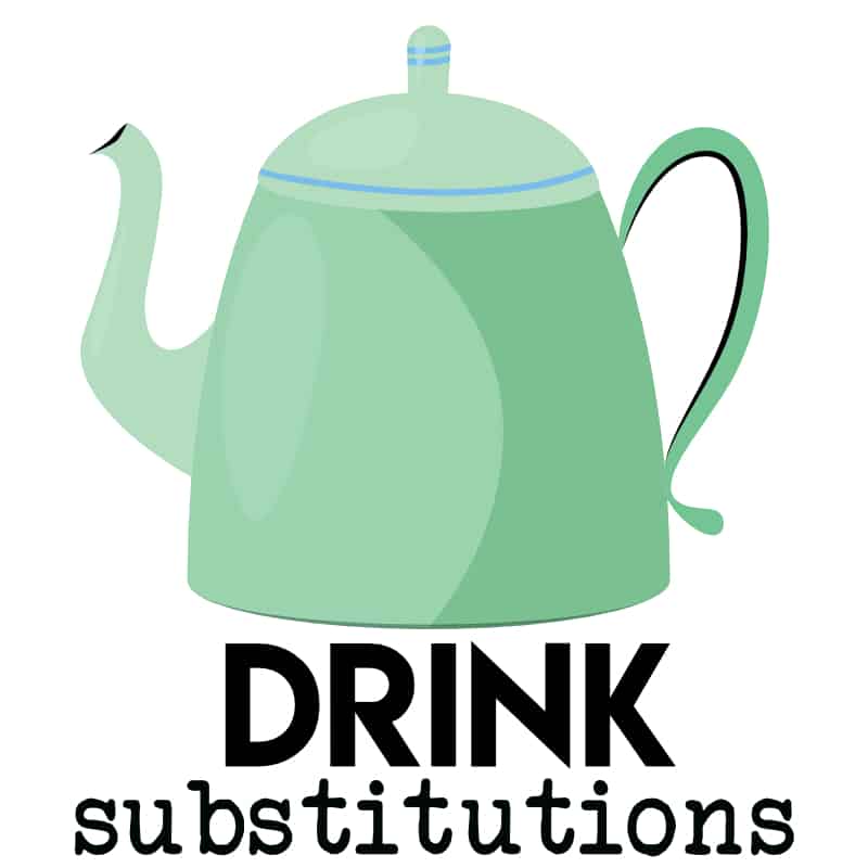 Drink Substitutions