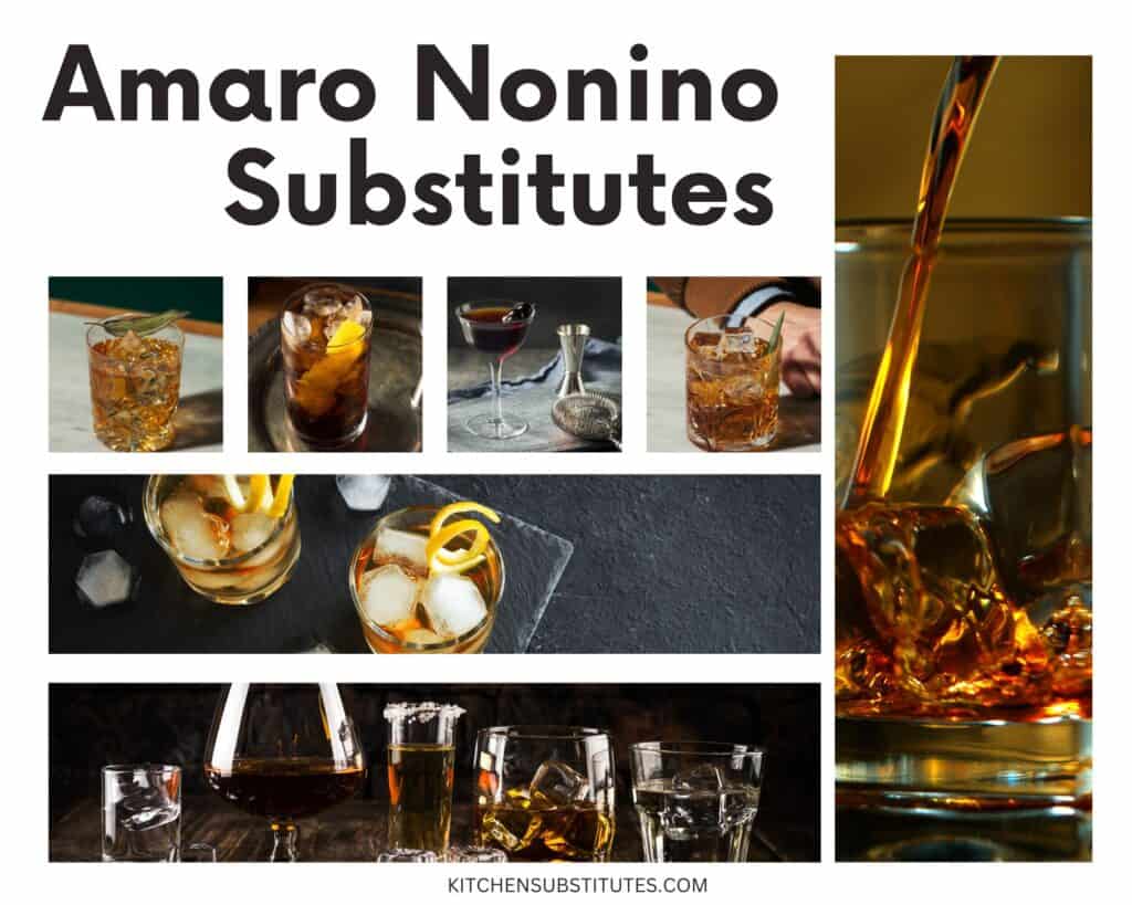 Amaro Nonino Substitutes