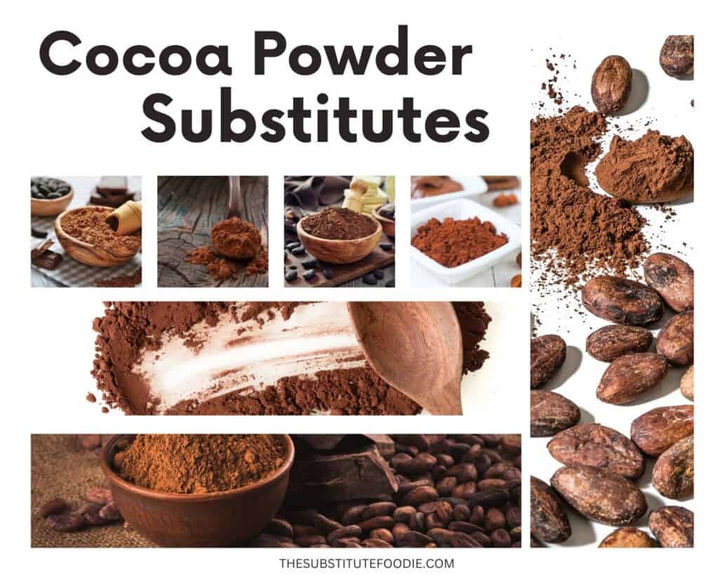 substitutes for cocoa powder