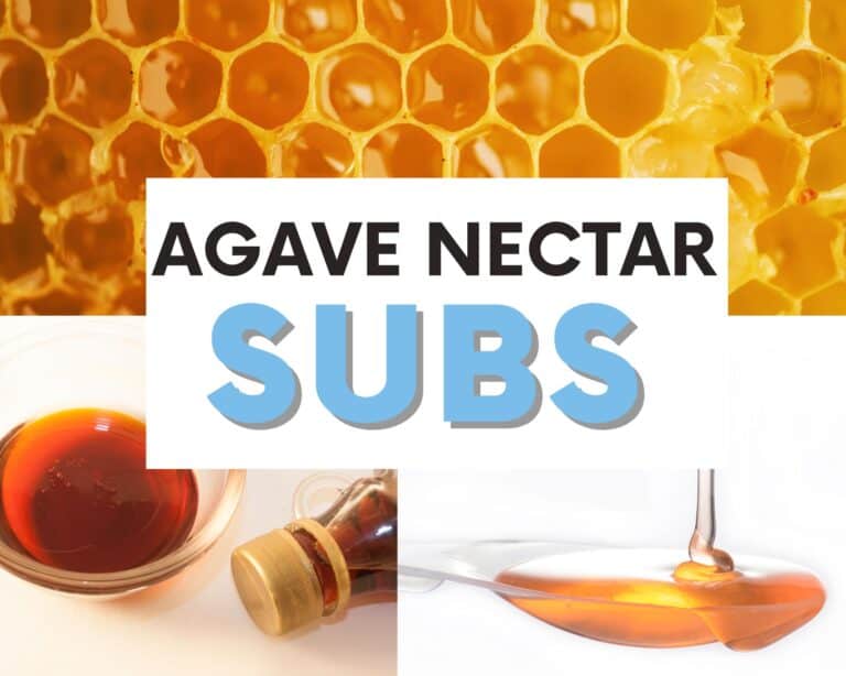 Substitutes for Agave Nectar