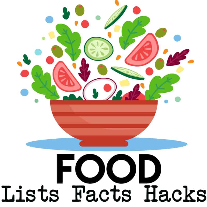 Food lists facts and hacks