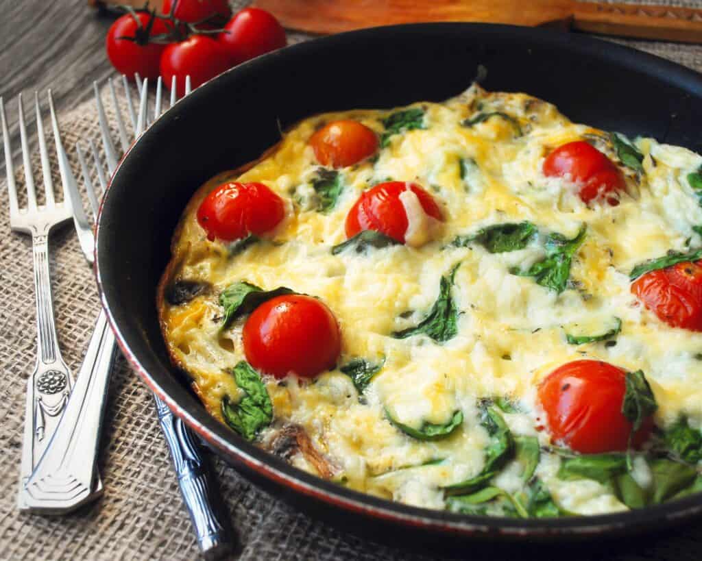 Foods that start with F frittata