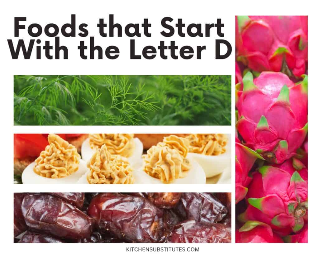 Foods that Start with D