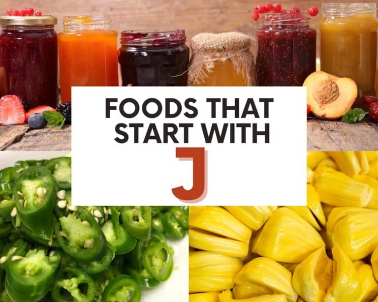 The Best List of Foods that Start with J