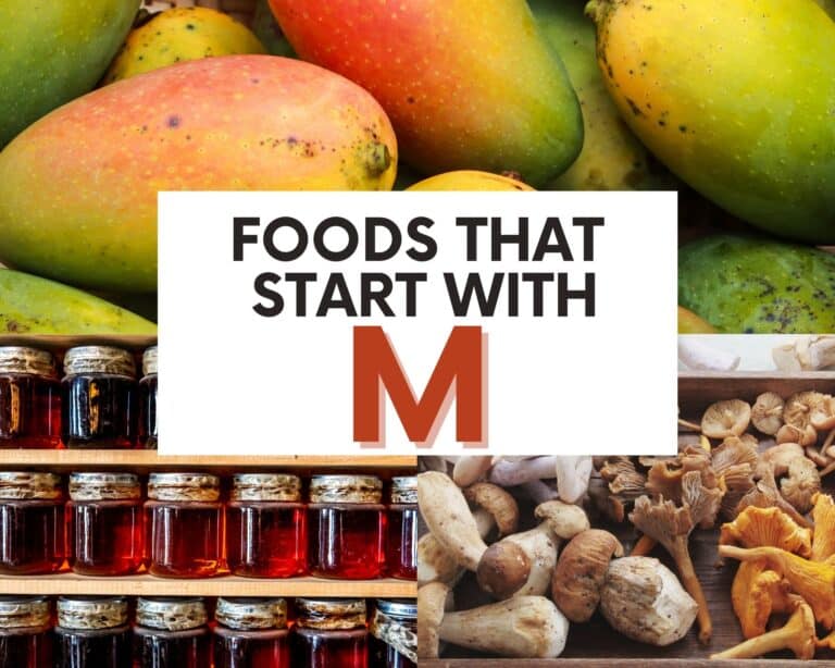The Best List of Foods that Start with M