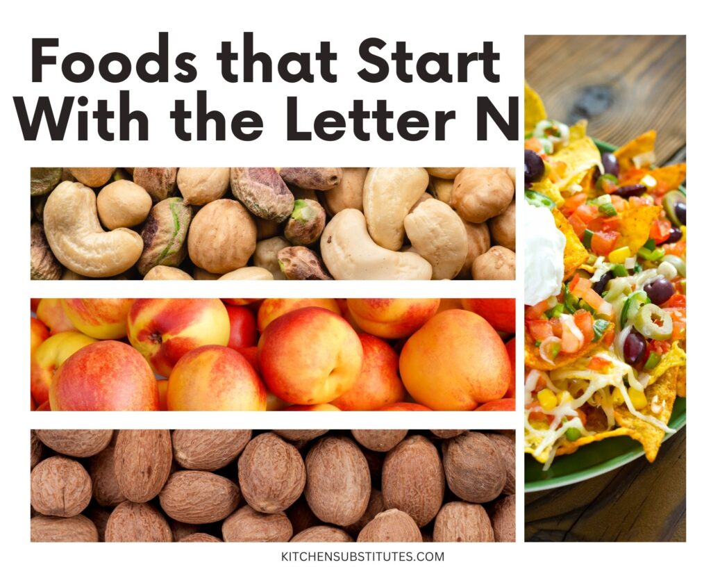 Foods that Start with N