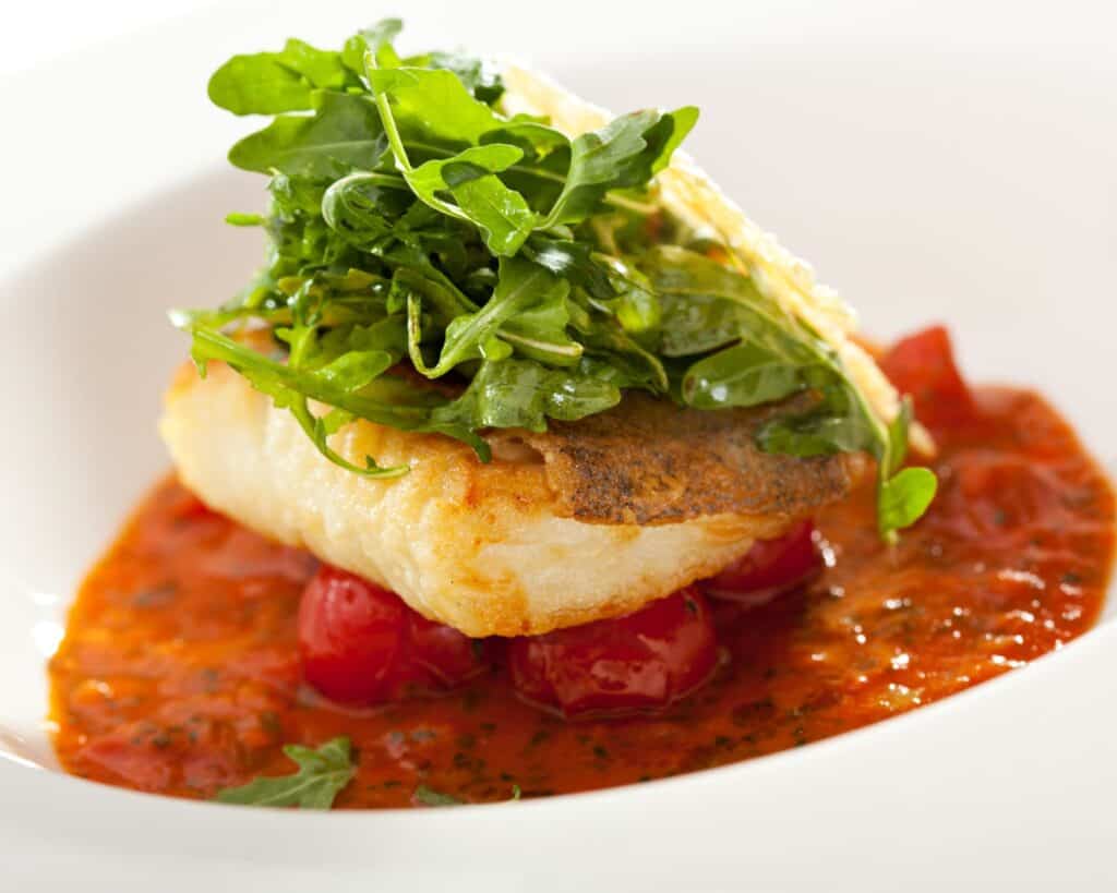 foods that begin with H: Halibut