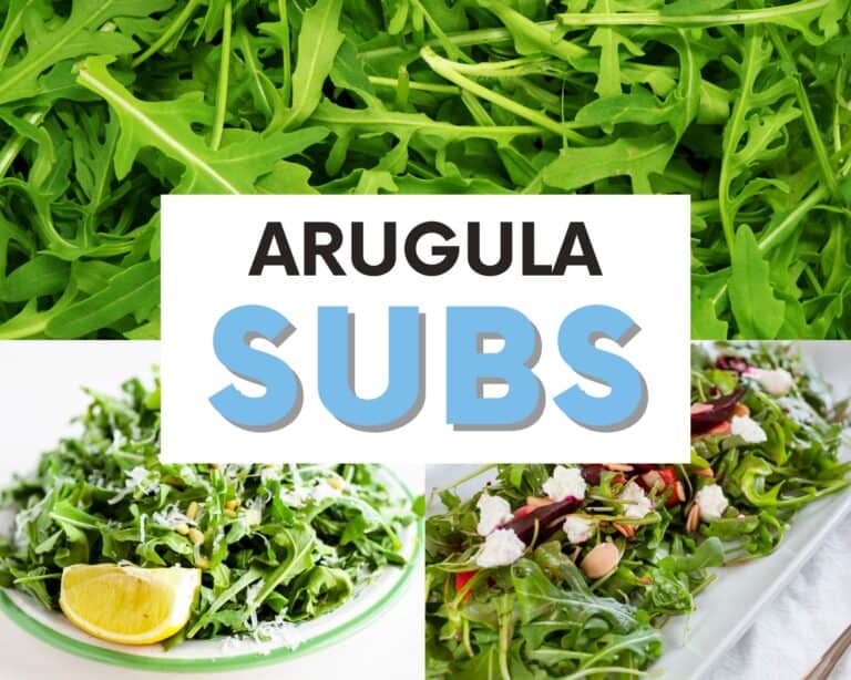 Fantastic Substitutes for Arugula You Can Use