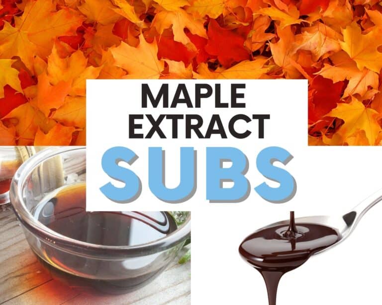 The BEST Substitutes for Maple Extract