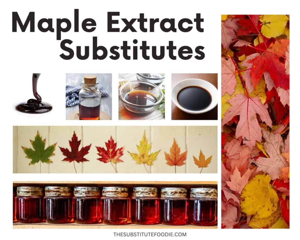 Substitutes for Maple Extract