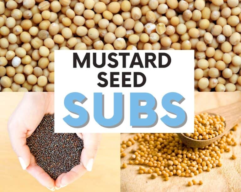 substitutes for mustard seed