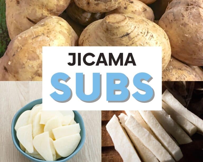 jicama root substitute
