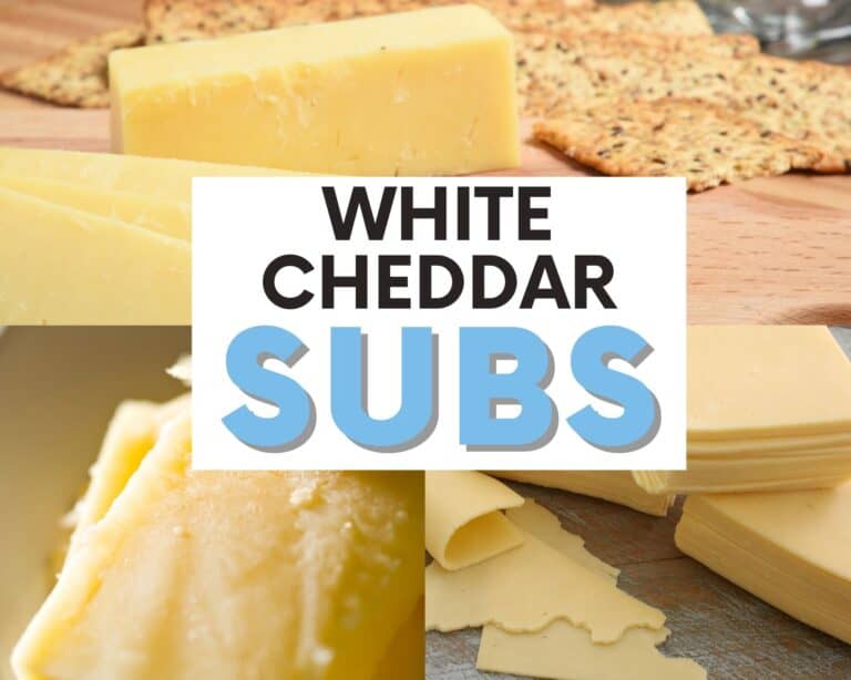 The BEST White Cheddar Substitutes To Try