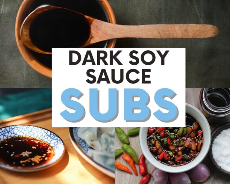 substitutes for dark soy sauce