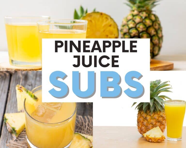 pineapple juice substitute