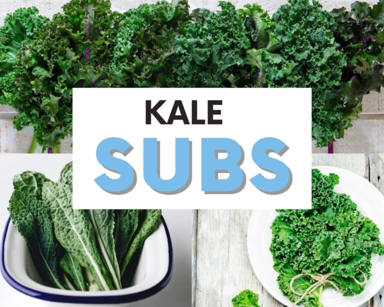 substitutes for kale