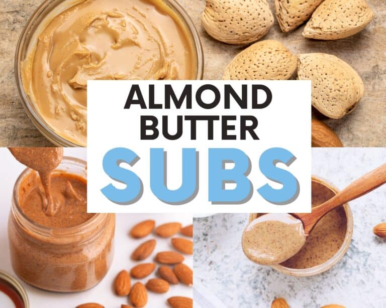 Substitutes for almond butter