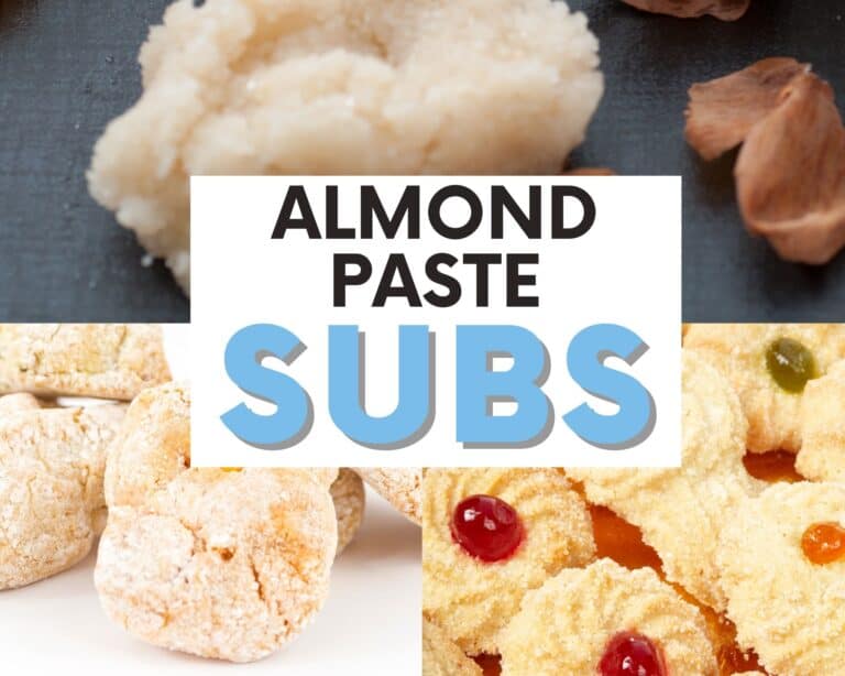 The BEST Almond Paste Substitutes To Use