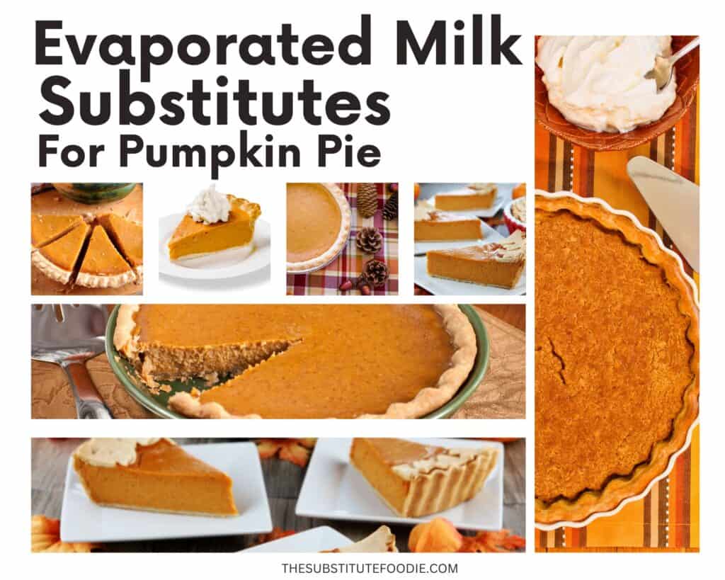 Evaporated Milk Substitute for Pumpkin Pie