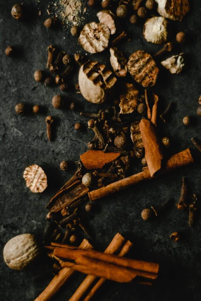 Cinnamon, Nutmeg, and Clove to replace allspice