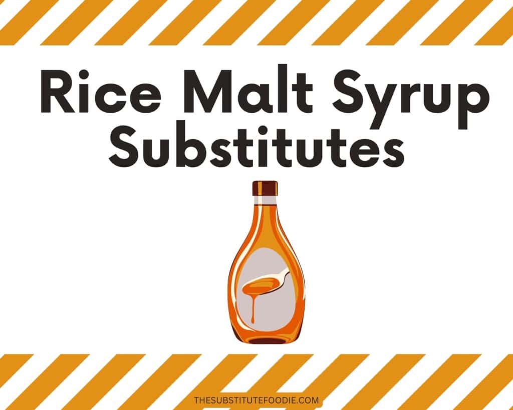 Rice Malt Syrup Substitute