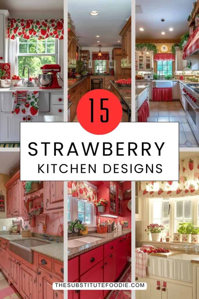 15 strawberry kitchen designs
