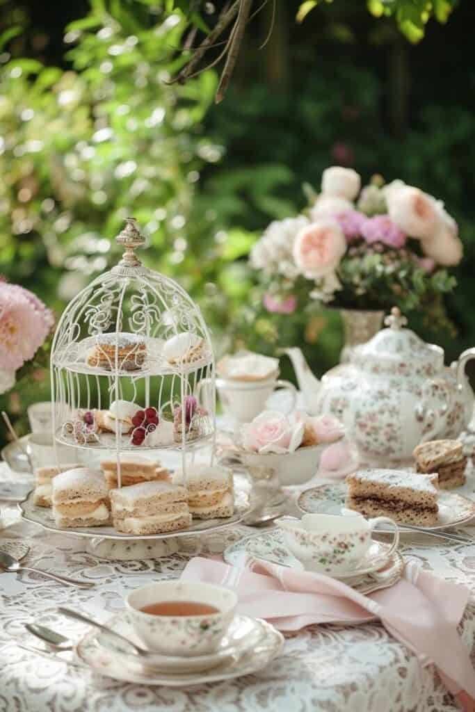 garden Tea Party Tablescape